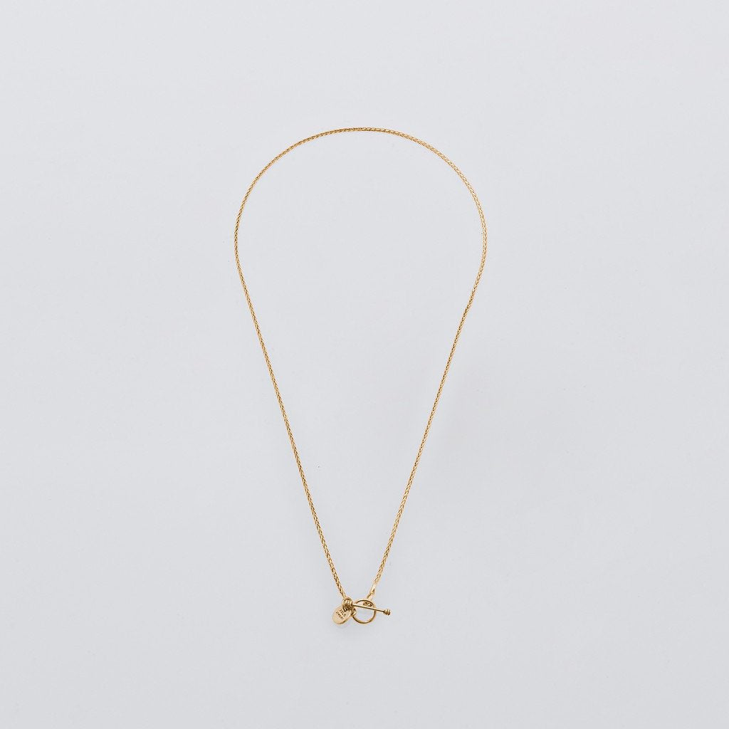 Mirrorball Link Necklace 60cm #GOLD [XON005AG]