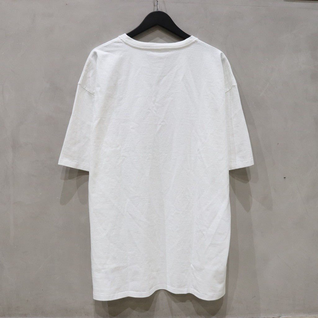 WASHED HEAVY WEIGHT CREW NECK T-SHIRT -TYPE 4- #WHITE [24SS-WMT-WT04]
