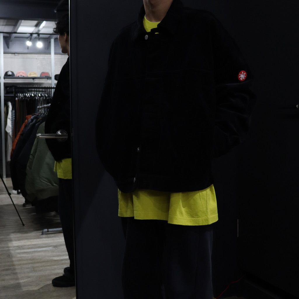 CORD TRUCKER JACKET #BLACK [CES24JK19]