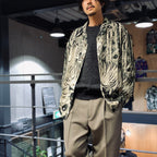 TIM LEHI | HAWAIIAN SHIRT L/S -TYPE 1- #OLIVE [23FW-WMS-HI01]