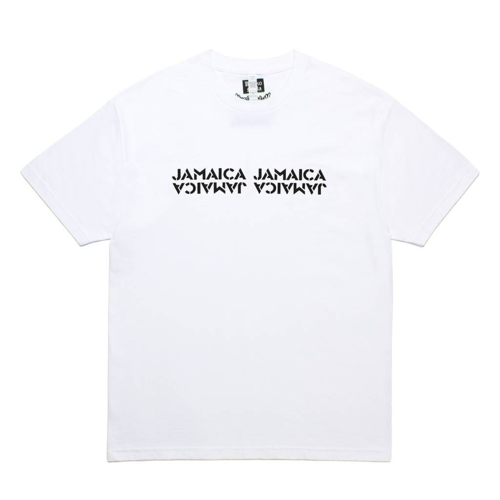 MIGHTY CROWN | FAREAST REGGAE CRUISE 2025 CREW NECK T-SHIRT #WHITE-BLACK [MIGHTYCROWN-WM-TEE02]