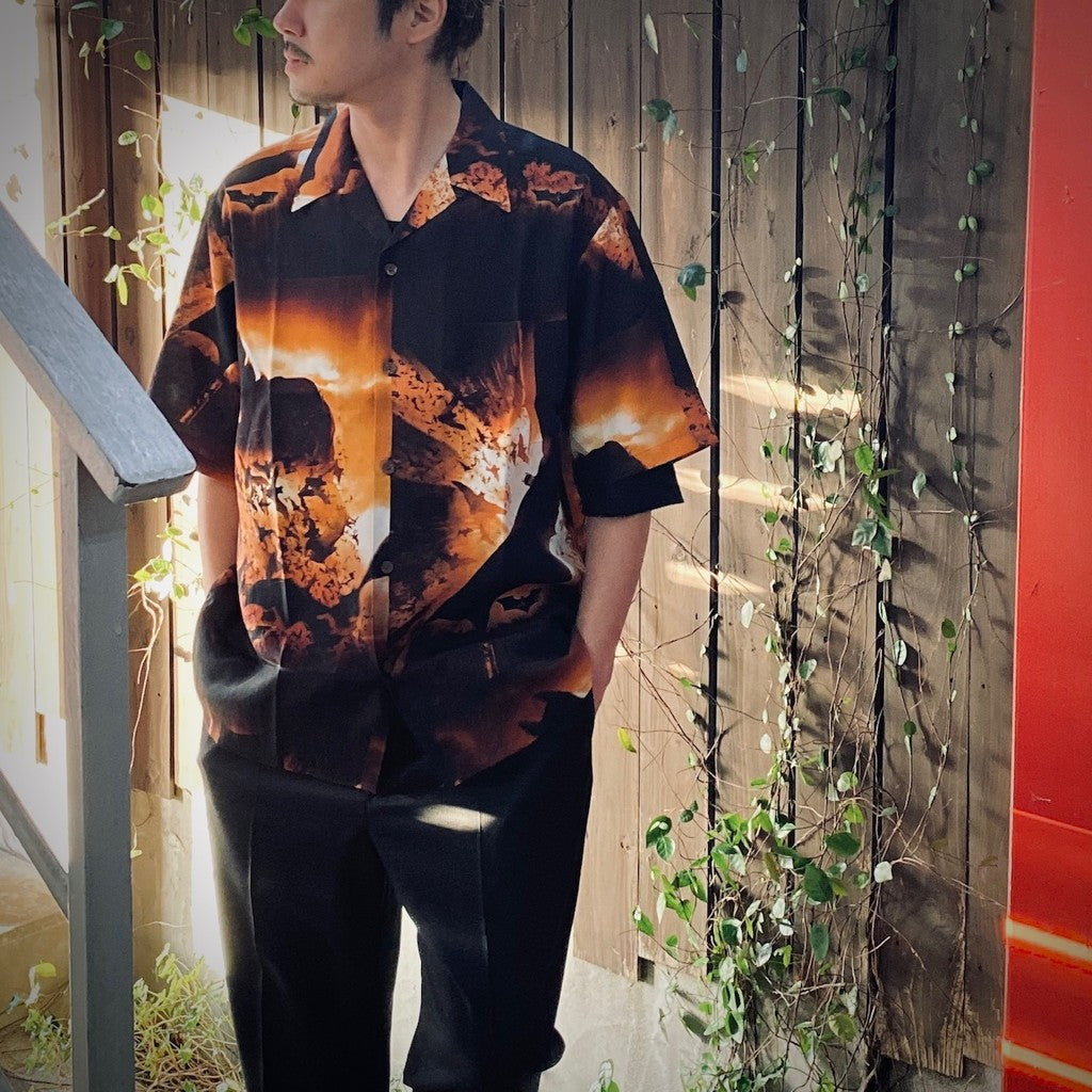 THE DARK KNIGHT TRILOGY | S/S HAWAIIAN SHIRT ( TYPE-1 ) #ONE [TDKT-WM-HI01]