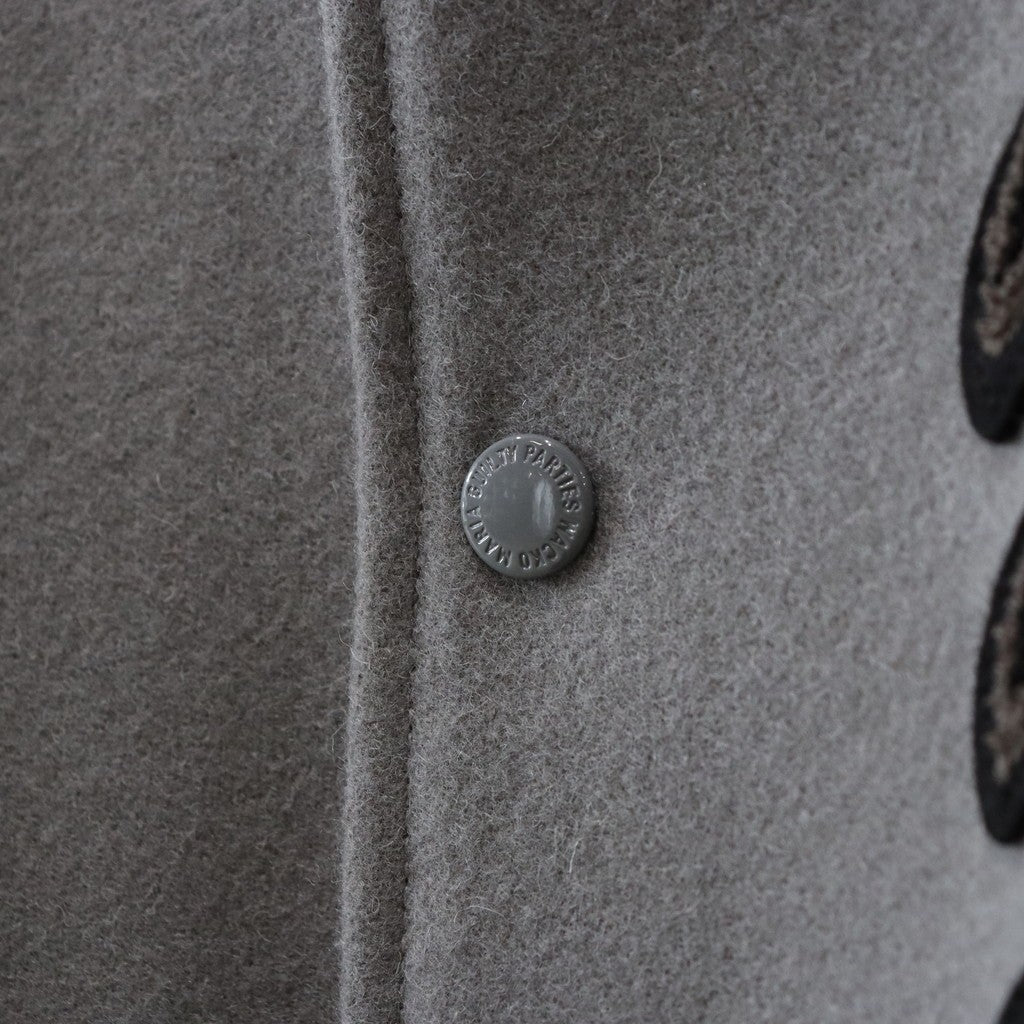 LEATHER VARSITY JACKET -B- (TYPE-2) #GRAY [24FW-WMO-BL16]