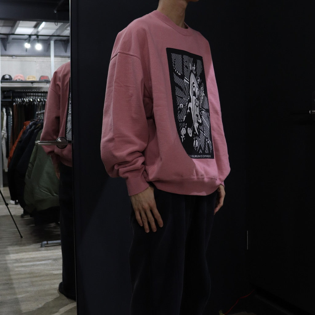 MD DELIRIUM CREW NECK #PINK [CES24CS10]
