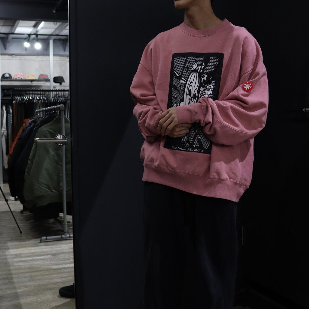MD DELIRIUM CREW NECK #PINK [CES24CS10]