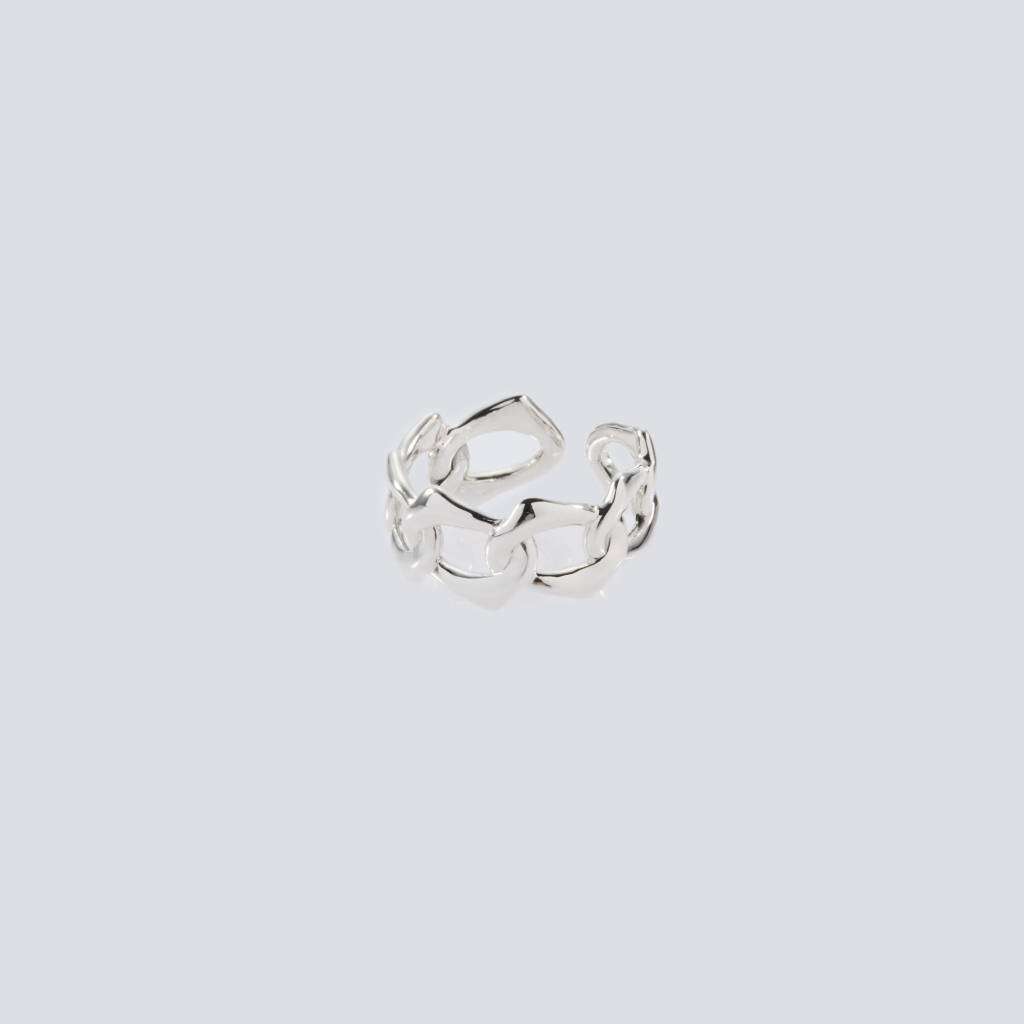 Edge Chain Ring #SILVER [XOR108]