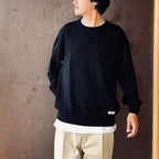 COTTON KNIT CARDIGAN ( TYPE-1 ) #BLACK [26FWE-WMK-KN03]