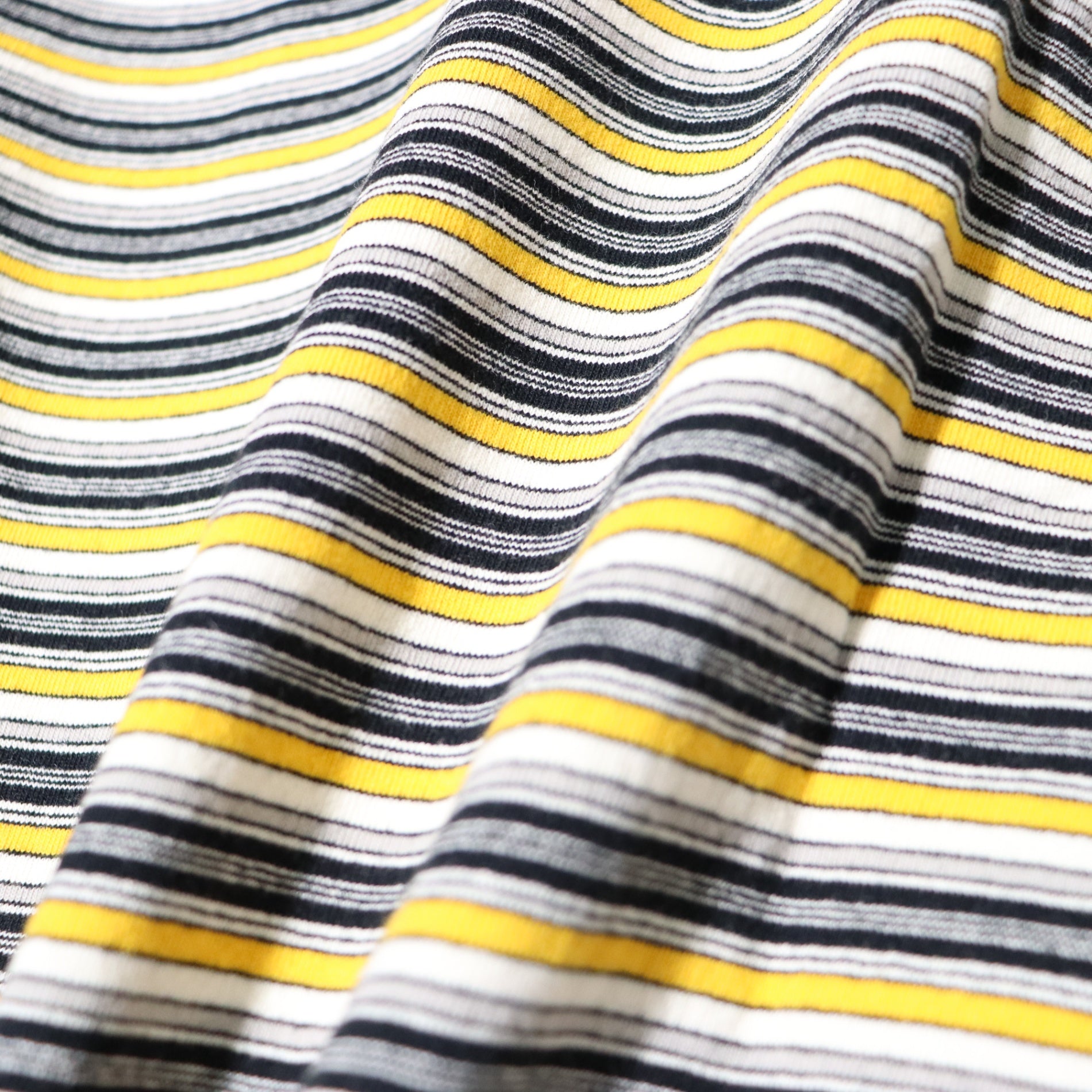 Striped S/S Tee #Gold x Black [SD26S-CT07]
