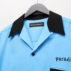 SWITCHING SHIRT S/S ( TYPE-2 ) #BLUE [26SS-WMS-OC08]