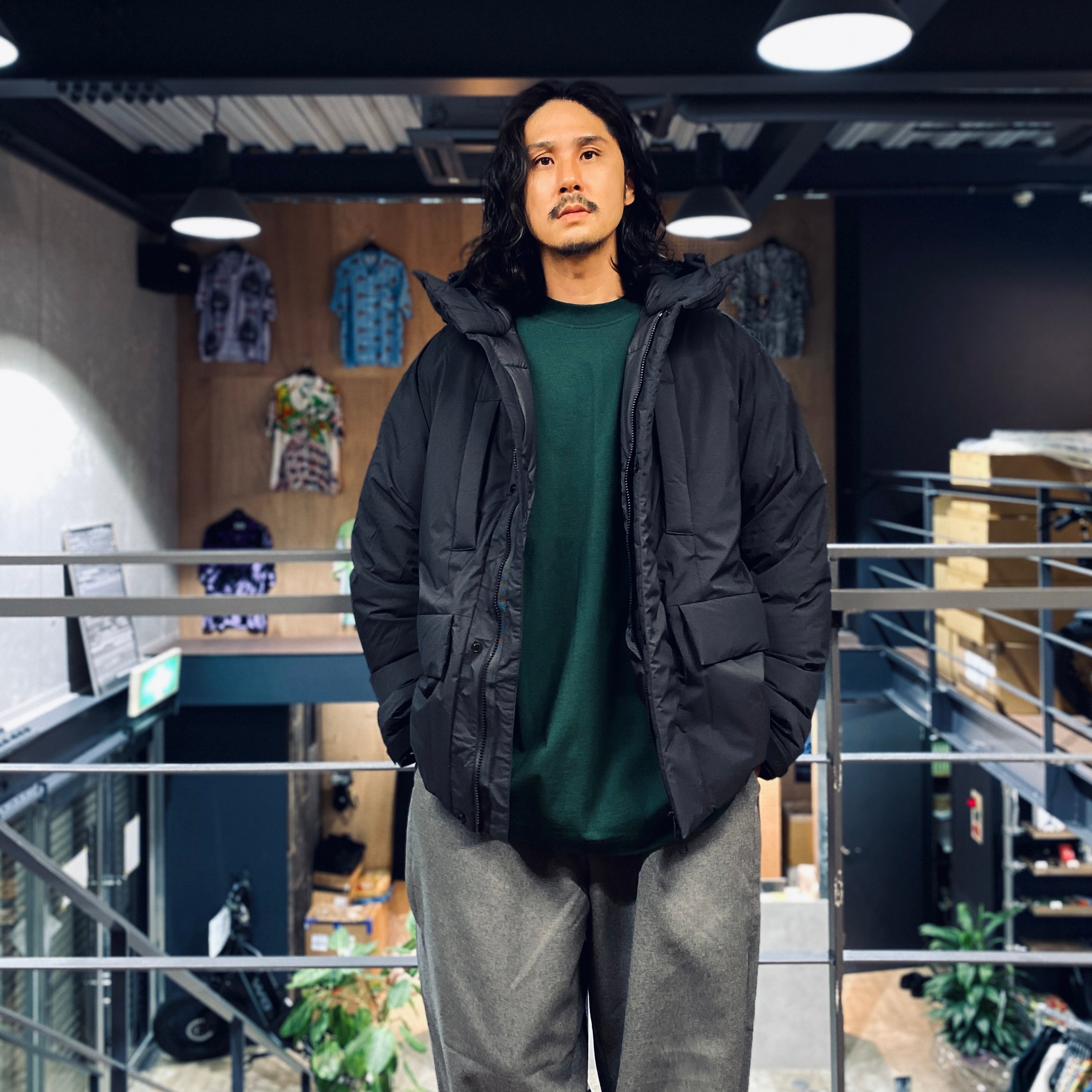 NANGA | FT MINIMAL DOWN PARKA #BLACK [FNA09232M0006]