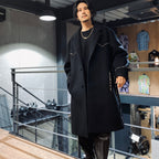 西部大衣 #黑色 [23FW-WMO-CO06]