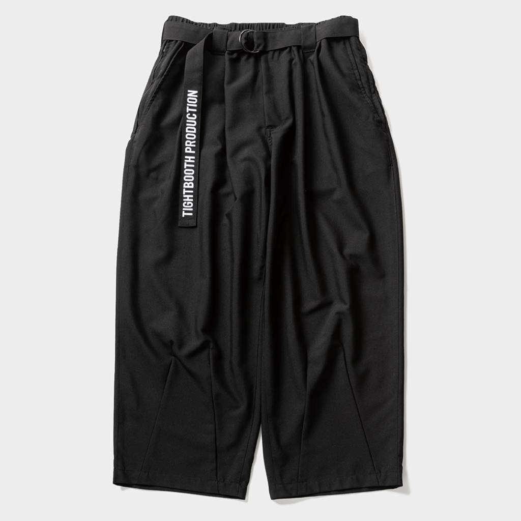 TRO BAGGY SLACKS #Black [SU26-B09]