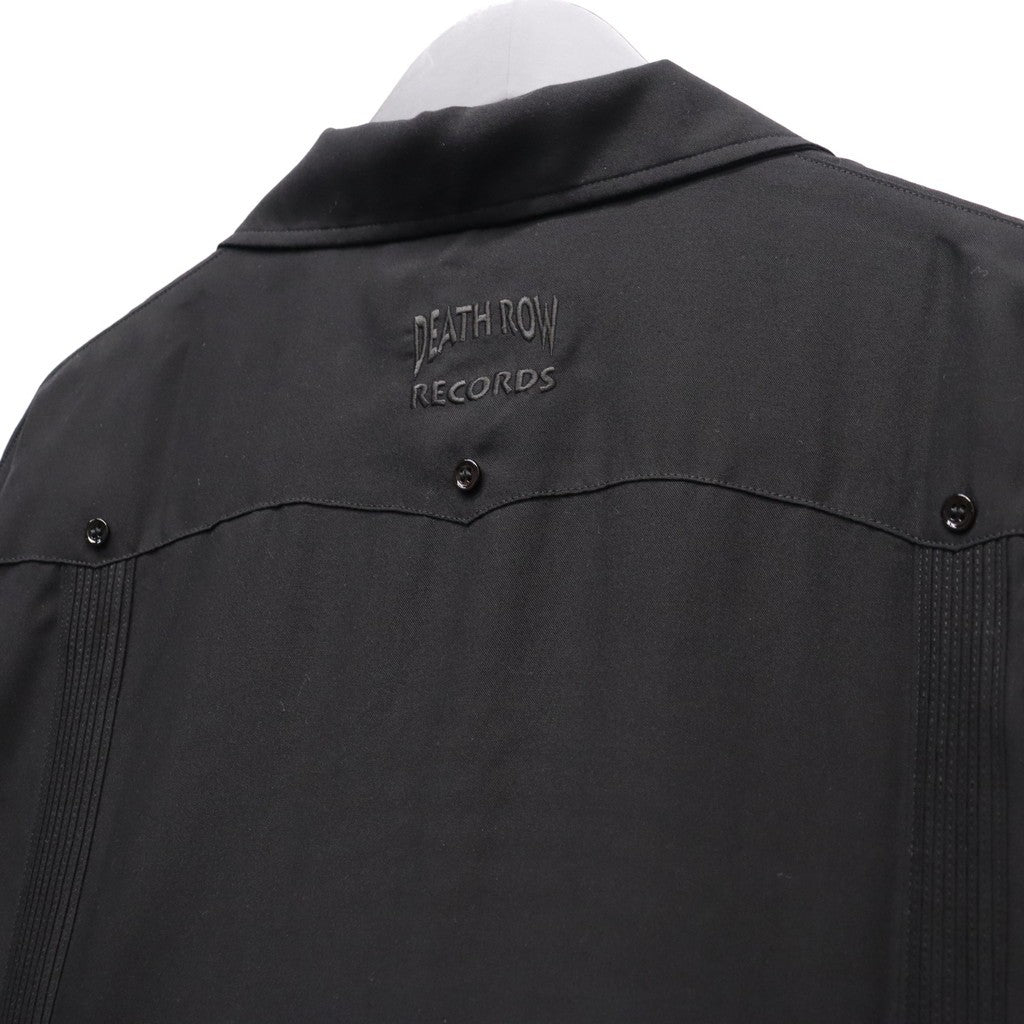 DEATH ROW RECORDS | CUBA SHIRT S/S #BLACK [DEATHROW-WM-OC02]