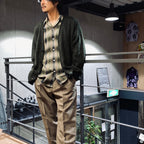 MOHAIR CARDIGAN -TYPE 1- #GREEN [23FW-WMK-KN07]