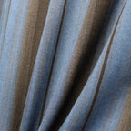 OMBRE STRIPED OPEN COLLAR SHIRT L/S #BLUE [26SS-WMS-OC13]