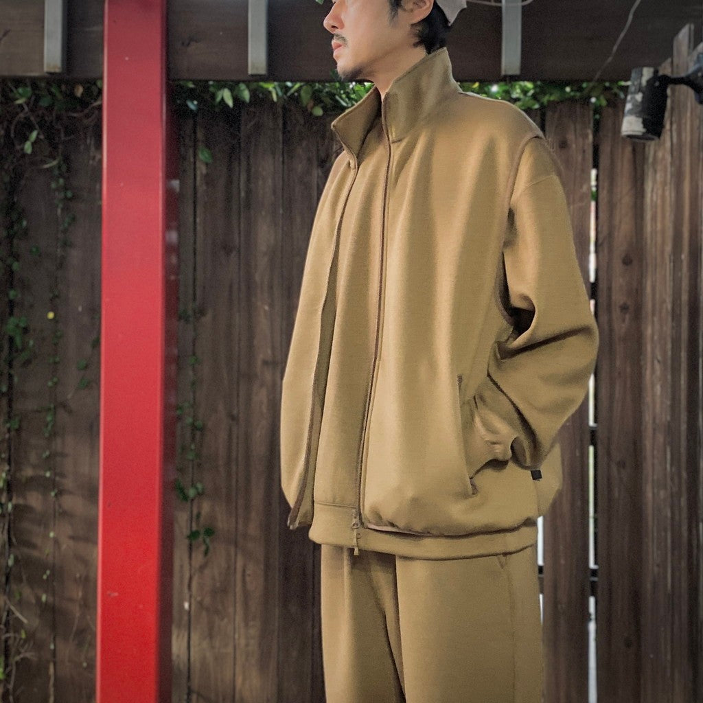 TECH SCUBA KNIT STAND COLLAR VEST #COYOTE [BE-61025W] – cocorozashi