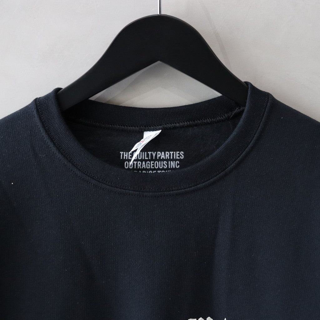 56 TATTOO STUDIO | CREW NECK SWEAT SHIRT #BLACK [56TS-WM-SS01]