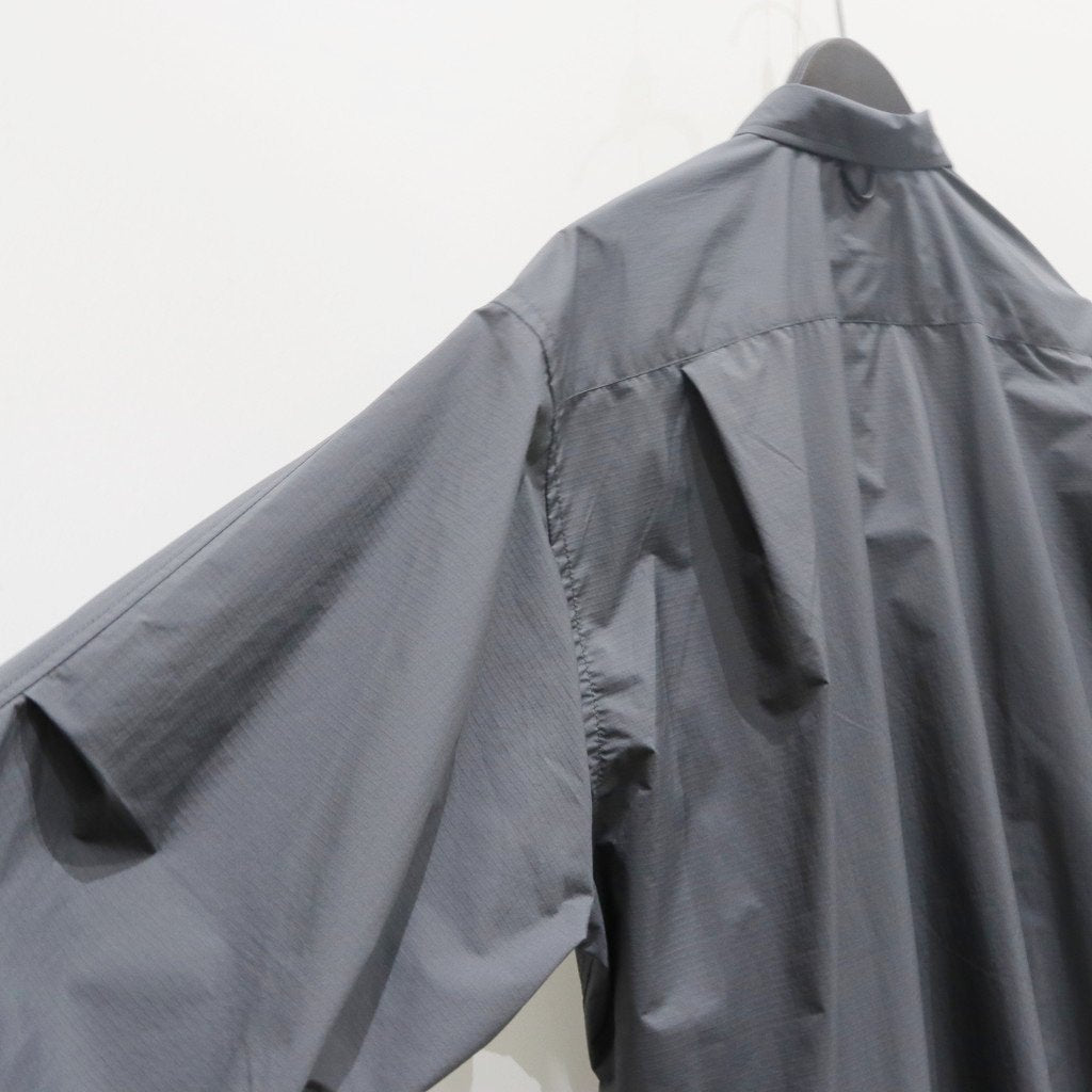 TECH TRAVEL SHIRT #CHARCOAL [BE-64025]