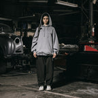 "G7-H1" 陰影漆連帽衫 #GRAY [GOOPI-23AW-OCT-03]