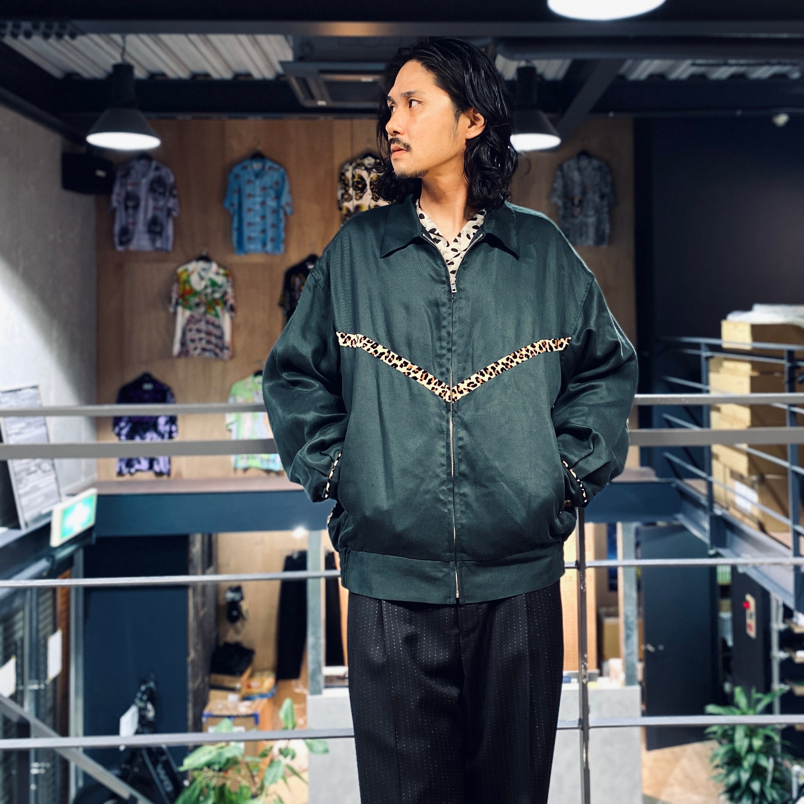 WESTERN JACKET -TYPE 2- #GREEN [23FW-WMO-BL12] – cocorozashi