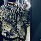 TIM LEHI | JACQUARD SWEATER #OLIVE [23FW-WMK-KN22]