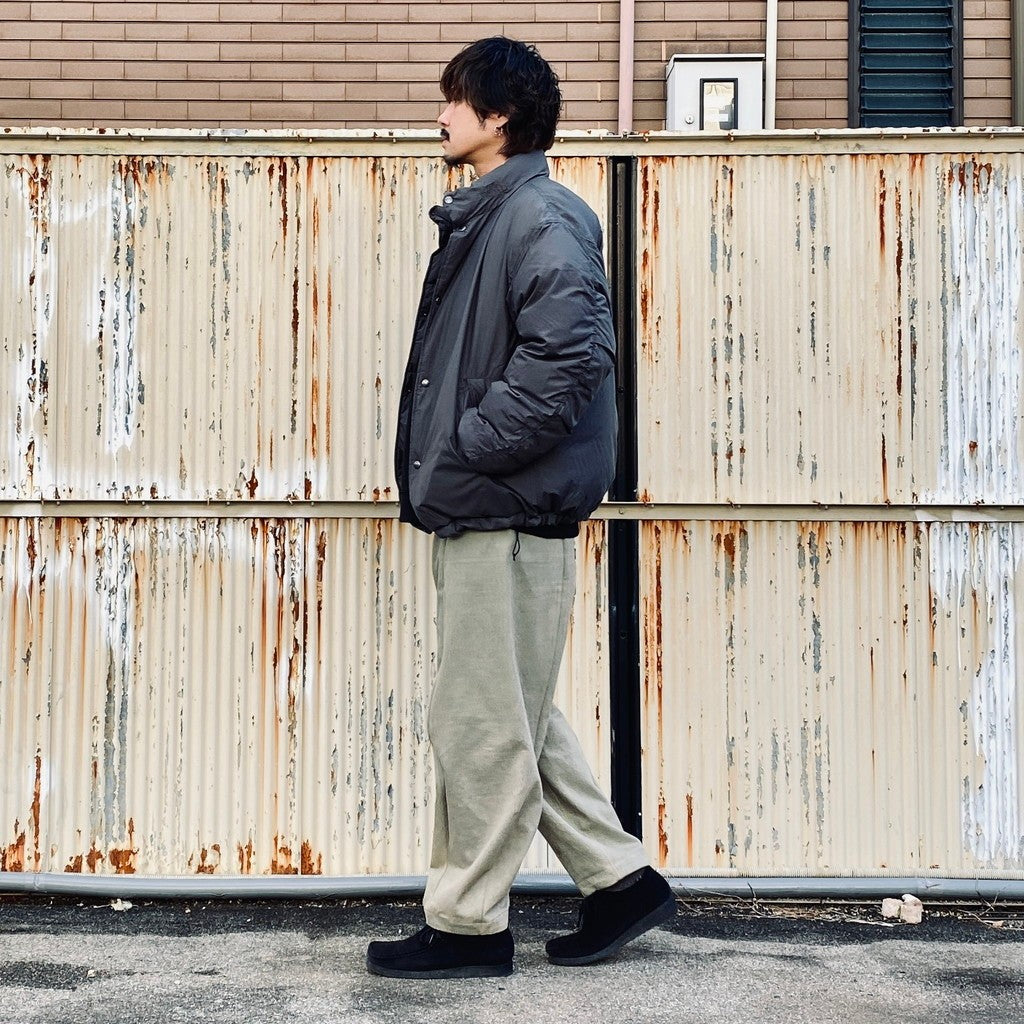 OVERDYE CURVE PANTS #L-INDIGO [AY-1019]