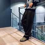 DOUBLE PLEATED CORDUROY TROUSERS #BROWN [23FW-WMP-PT02]