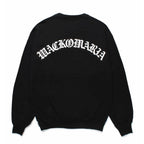 HEAVY WEIGHT CREW NECK SWEAT SHIRT (TYPE-4) #BLACK [25SS-WMC-SS12]