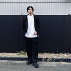 TECH SCUBA KNIT FULLZIP PARKA #BLACK [BE-41026]