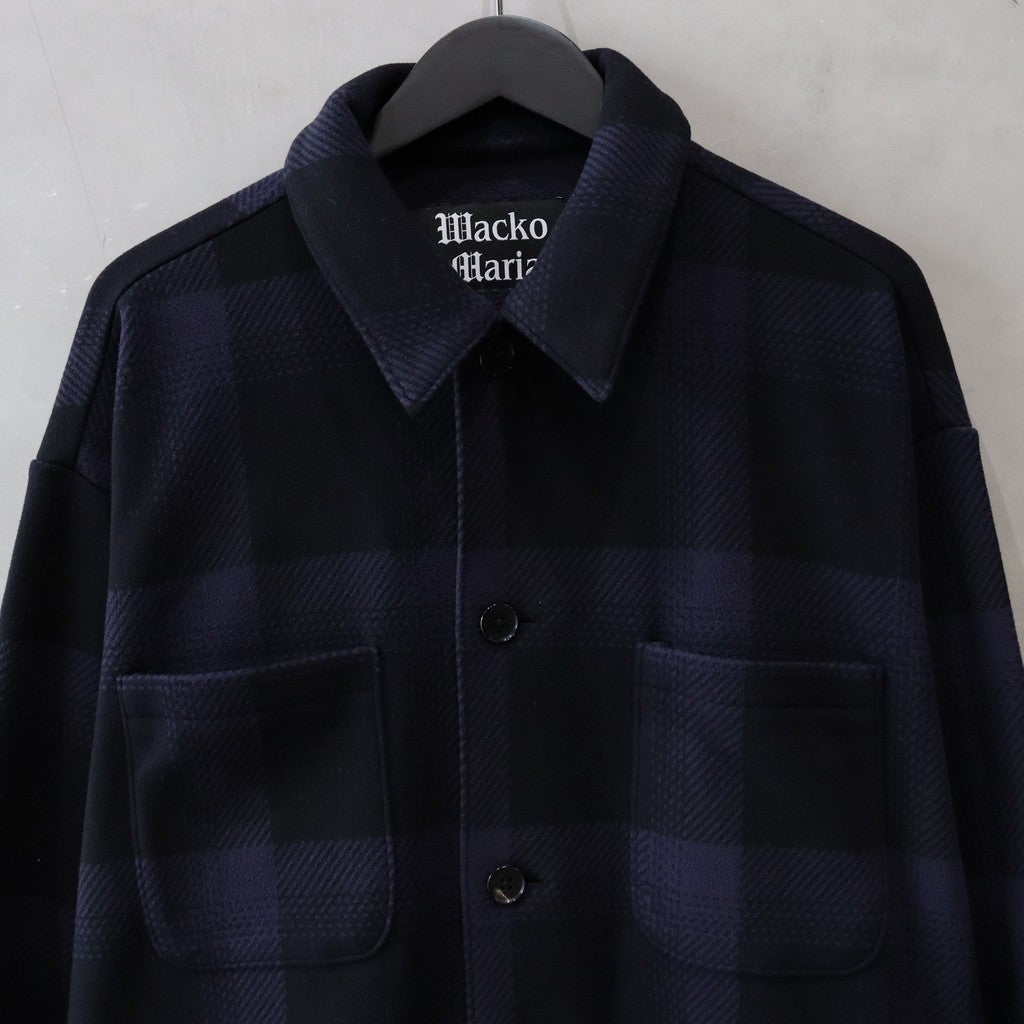 FLEECE SHIRT ( TYPE-1 ) #NAVY [24FW-WMO-BL24]