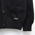 MOHAIR CARDIGAN #BLACK [25FW-WMK-KN20]