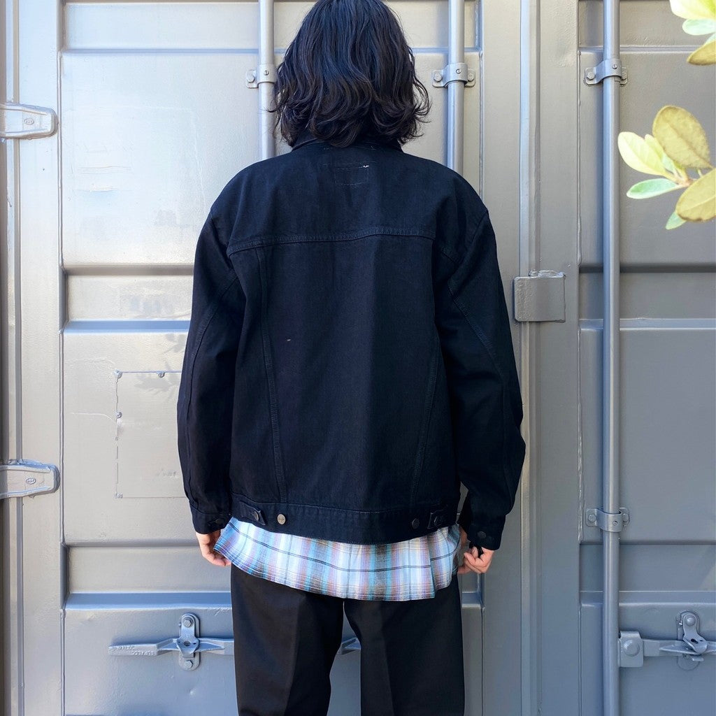 Wrangler | TRUCKER JACKET #BLACK [24SS-WMO-WG01]