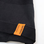 RIDGE BORDER OPEN POLO #Black [SS25-S06]