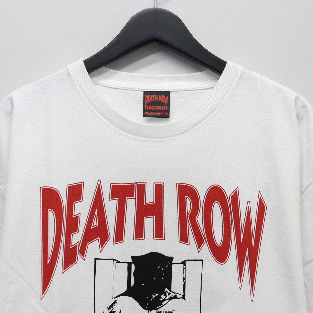 WACKOMARIA×DEATH ROW RECORDS Tシャツホワイト DEATH ROW RECORDS / WASHED HEAVY WEIGHT T-SHIRT【WHITE