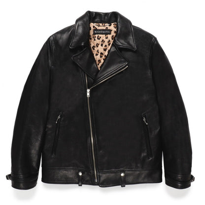 DOUBLE RIDERS LEATHER JACKET ( TYPE-2 ) #BLACK [24FW-WMO-BL04]