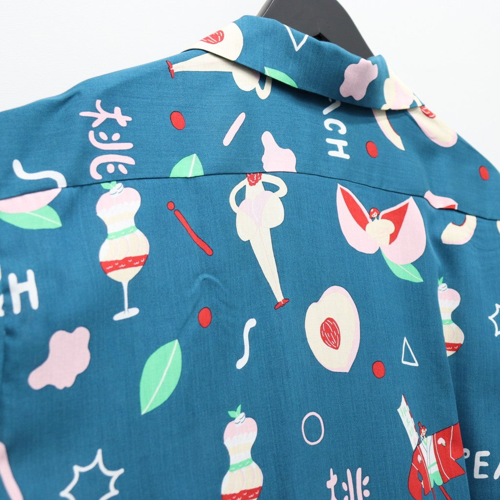 ピーチページ♡⃜ PEACH L/S #NAVY [AW25_AWA03-1] – cocorozashi