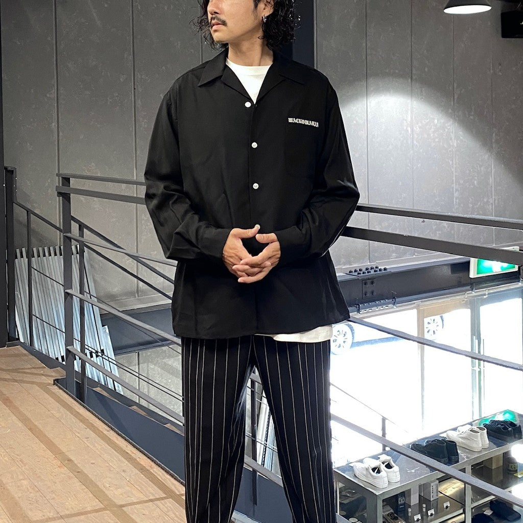 50'S SHIRT L/S ( TYPE-2 ) #BLACK [24FW-WMS-OC11]