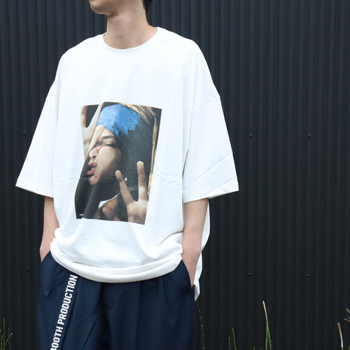 DISTORTION S/S T-SHIRT #White [FW26-T04]