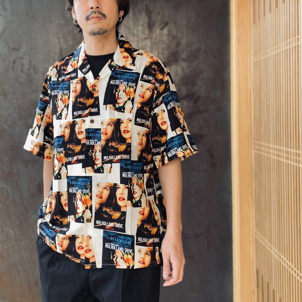 MULHOLLAND DRIVE | S/S HAWAIIAN SHIRT ( TYPE-1 ) #WHITE [MD-WM-HI01]