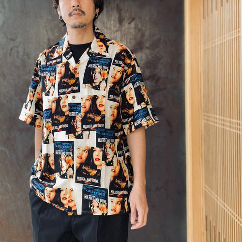MULHOLLAND DRIVE | S/S HAWAIIAN SHIRT ( TYPE-1 ) #WHITE [MD-WM-HI01]
