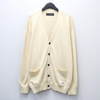 COTTON KNIT CARDIGAN ( TYPE-1 ) #IVORY [26FWE-WMK-KN03]