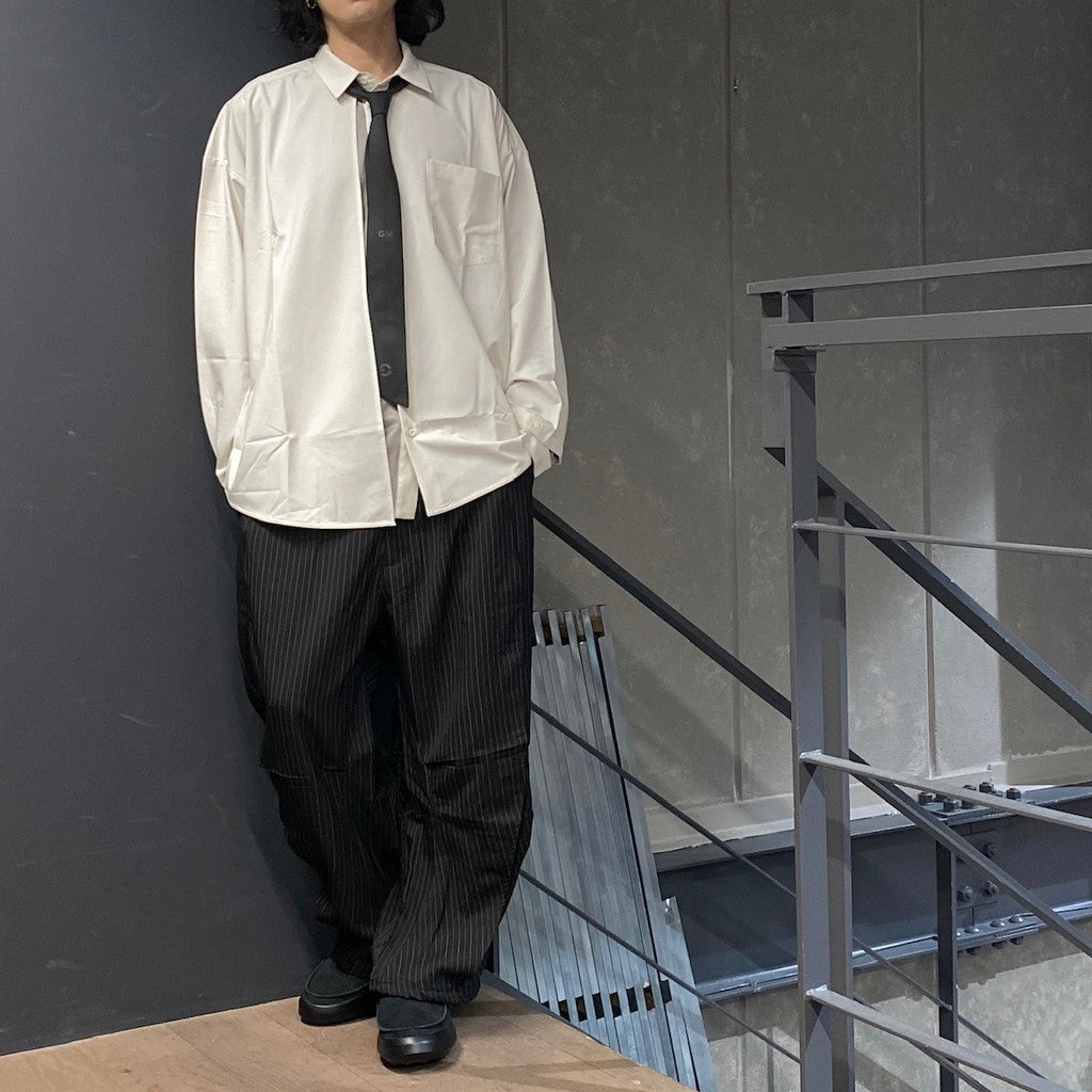 「MA-GSR」模式 Architekt GM 格紋領帶 #BK [GOOPI-24AW-SEP-02]