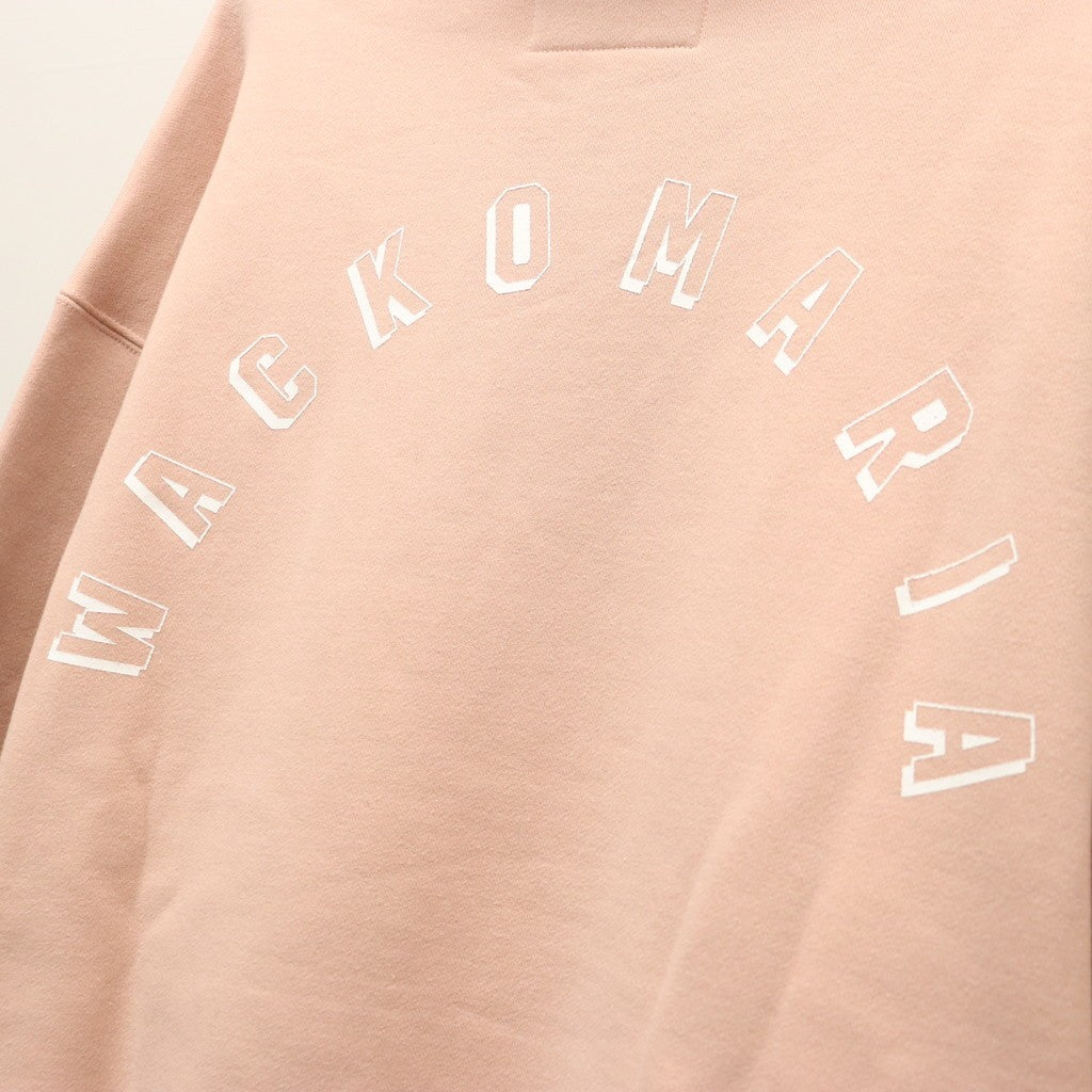 MIDDLE WEIGHT PULLOVER HOODED SWEAT SHIRT #PINK [26SS-WMC-SS07]