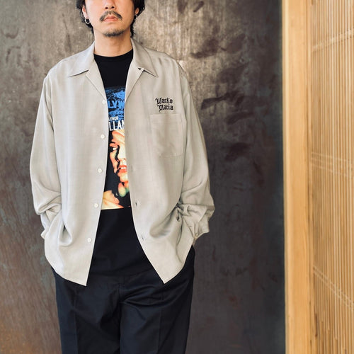 50'S SHIRT L/S ( TYPE-1 ) #L-GRAY [26SS-WMS-OC05]