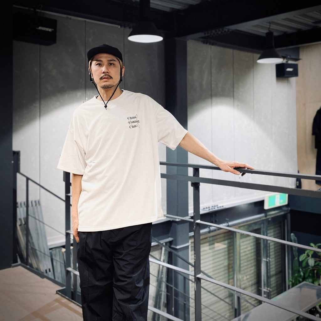 Chaos Fishing Club | DRY LOGO TEE #White [25SS-CFC07]