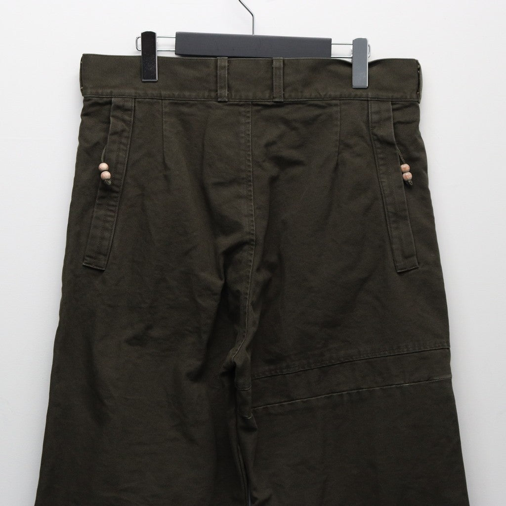 TAO PANTS #DARK OLIVE [JI-25AW-PT01-1] - cocorozashi 三重県四日市