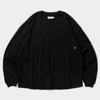 LABEL LOGO L/S T-SHIRT #Black [SS26-T02]