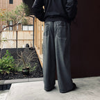 GARMENT DYE WORK TROUSER #CHARCOAL [FST03262U0001]
