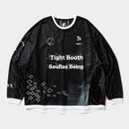 SauRas Being | L/S SOCCER JERSEY #Black [SS25-SRB03]