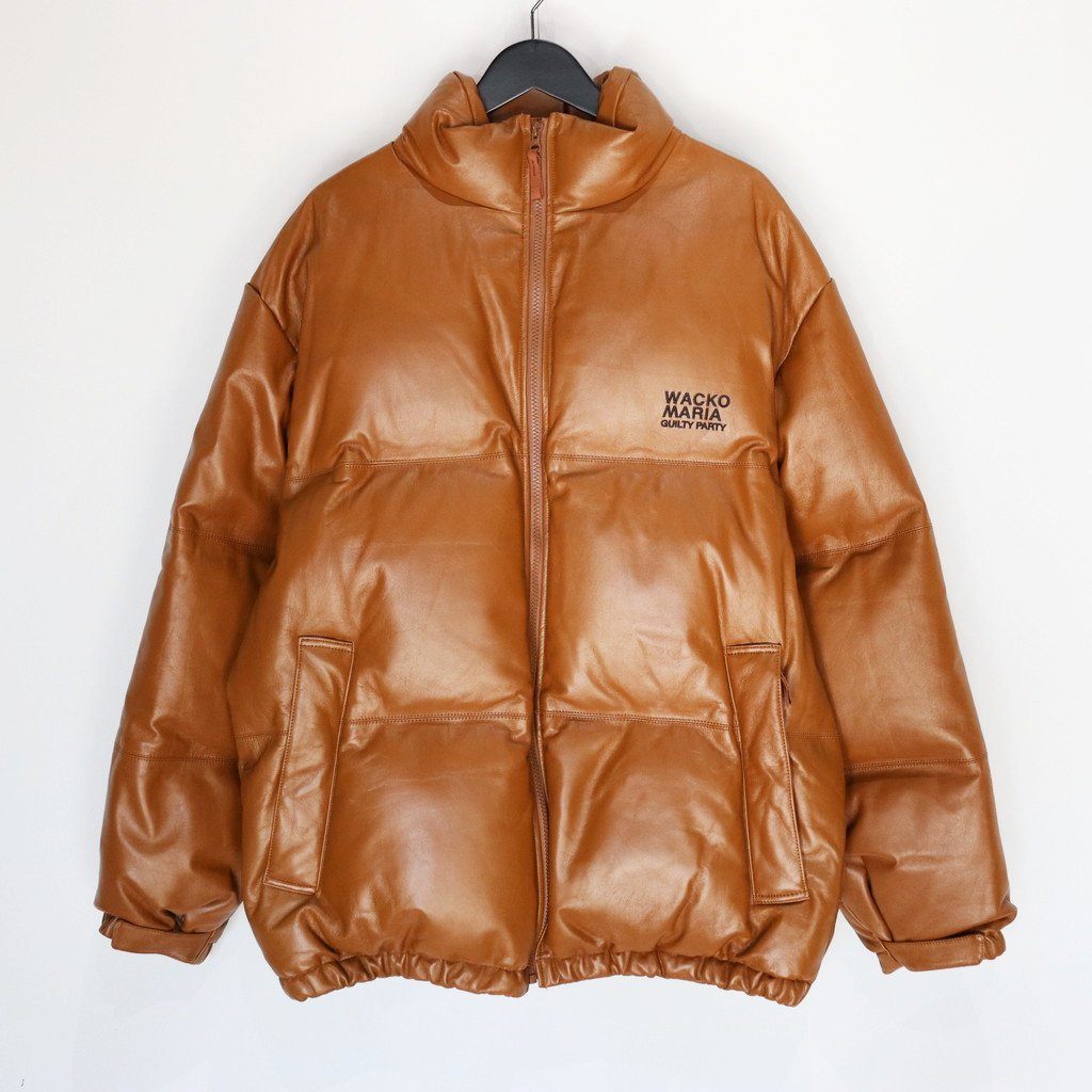 LEATHER DOWN JACKET ( TYPE-2 ) #BROWN [24FW-WMO-OD02]